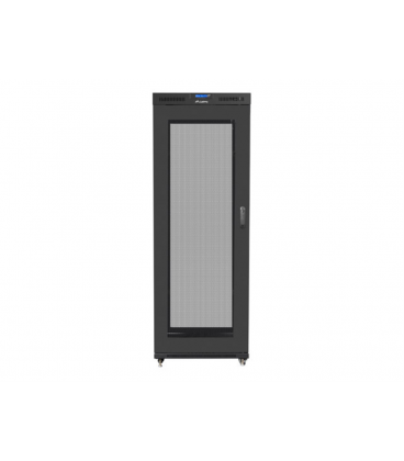 ARRMARIO LANBERG RACK 19" 37U 800X1000 FLAT PACK PUERTA PERFORADA CON LCD NEGRO