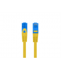 CABLE RED LANBERG CAT.6A S/FTP LSZH CCA 10M AMARILLO FLUKE PASSED
