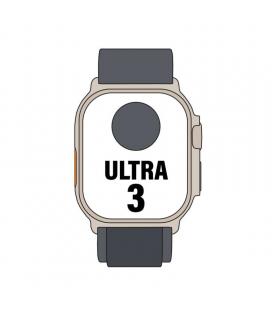 Apple watch ultra 3/ gps/ cellular/ 49mm/ caja titanio negro/ correa loop alpine negra m