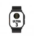 Apple watch ultra 3/ gps/ cellular/ 49mm/ caja titanio negro/ correa milanese negra s