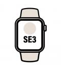 Apple watch se3/ gps/ cellular/ 44mm/ caja de aluminio blanco estrella/ correa deportiva blanco estrella m/l