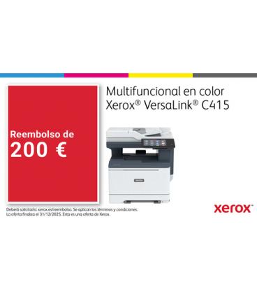 Multifuncion xerox laser versalink c415v_dn color a4 - 42ppm - red - nfc - duplex