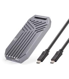 Ewent EW7062 caja para disco duro externo Caja externa para unidad de estado sólido (SSD) Gris Oscuro