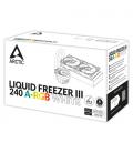 Sistema de refrigeración líquida arctic liquid freezer iii 240 a-rgb/ blanco