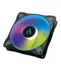 Ventilador arctic p14 pwm pst a-rgb/ 14cm/ negro