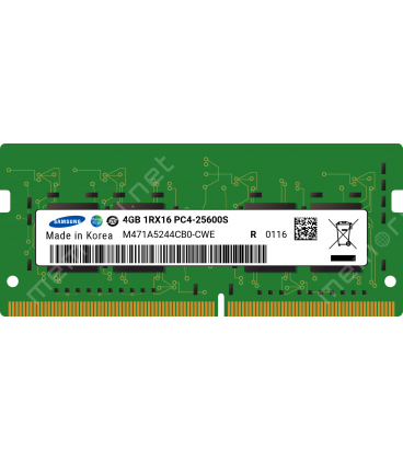 Memoria RAM Samsung 4GB/ DDR4/ 3200MHz/ 1.2V/ SODIMM/Bulk - M471A5244CB0-CWE