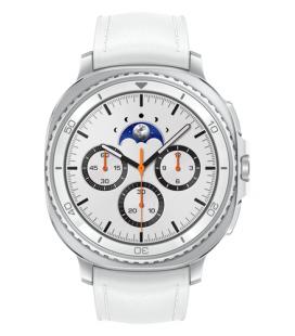 Smartwatch samsung galaxy watch 8 classic/ notificaciones/ frecuencia cardíaca/ gps/ blanco