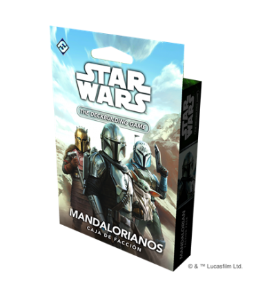Caja star wars: deckbuilding game mandalorianos