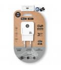 Cargador de pared gan tech one tech gan tec2220/ 1xusb tipo-c/ 20w/ blanco