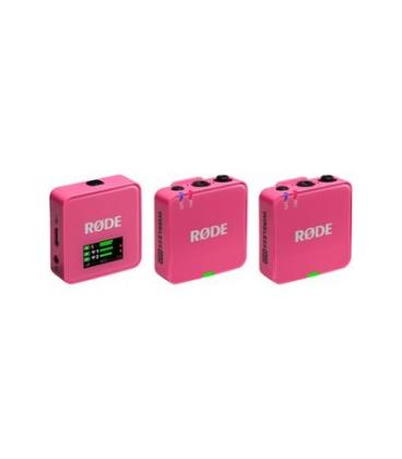 MICROFONO RODE WIRELESS GO III PINK