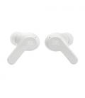 Auriculares bluetooth jbl wave beam con estuche de carga/ autonomía 8h/ blanco