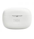 Auriculares bluetooth jbl wave beam con estuche de carga/ autonomía 8h/ blanco