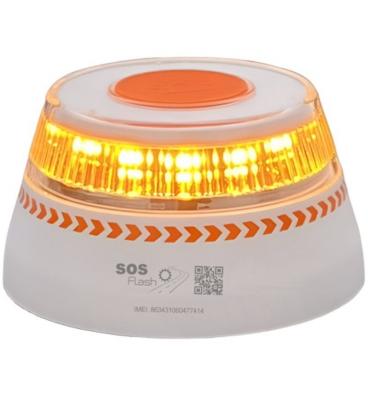 Luz baliza de emergencia para coche sos flash v16 connected iot bal/2/ homologada/ base imantada/ geolocalizable/ funciona a