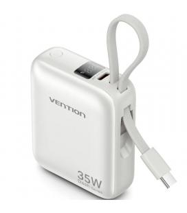 Powerbank 10000mah vention fhen0/ 35w/ beige