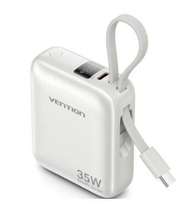 Powerbank 10000mah vention fhen0/ 35w/ beige