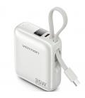 Powerbank 10000mah vention fhen0/ 35w/ beige