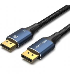 Cable vention hcelj/ displayport macho - displayport 8k macho/ 5m/ azul