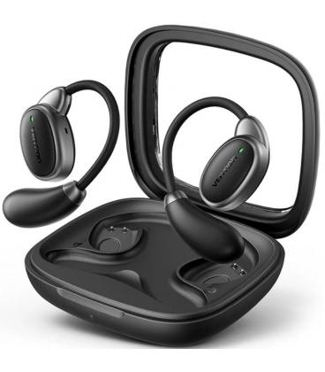Auriculares deportivos bluetooth vention open ear openbeat o15 nbtb0 con estuche de carga/ negros