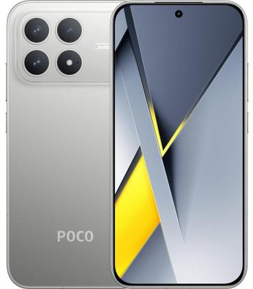 Smartphone xiaomi poco f8 pro 12gb/ 512gb/ 6.59'/ 5g/ titanio plateado