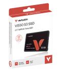 Disco duro interno ssd verbatim vi550 s3 512gb 2.5 pulgadas sata iii