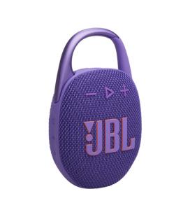 Altavoz con bluetooth jbl clip 5/ 7w/ 1.0/ púrpura