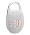 Altavoz con bluetooth jbl clip 5/ 7w/ 1.0/ blanco