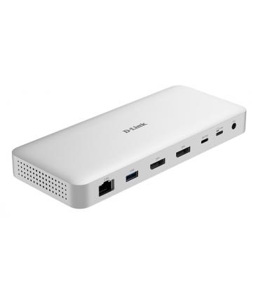 D-Link DUF-901/E base para portátil y replicador de puertos Alámbrico USB4 Gris