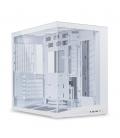 Caja ordenador gaming lian li o11d mini v2 atx cristal templado blanca