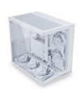 Caja ordenador gaming lian li o11d mini v2 atx cristal templado blanca