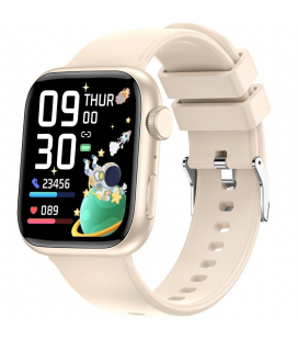 Smartwatch forever igo watch 3 jw-500/ notificaciones/ frecuencia cardíaca/ marfil