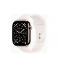 Smartwatch apple watch series 11&nbsp;gps + cellular 46mm gold titanium case sport loop m - l