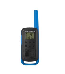 Walkie talkie motorola t62 azul duo - hasta 8km