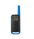 Walkie talkie motorola t62 azul duo - hasta 8km
