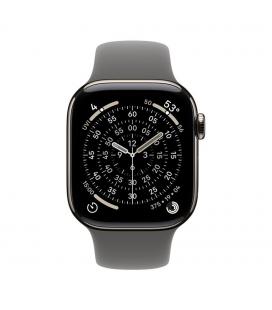 Smartwatch apple watch series 11&nbsp;gps + cellular 42mm natural titanium stone gray sport loop m - l