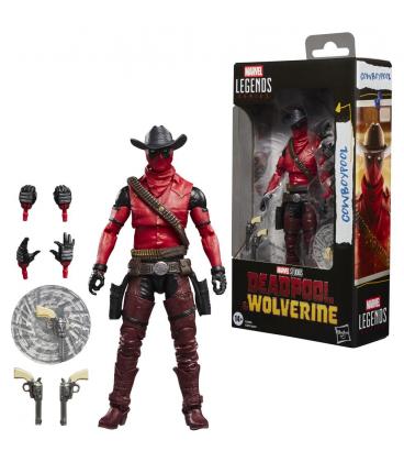 Figura hasbro marvel legends series deadpool & wolverine - cowboypool