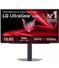 Monitor gaming lg ultragear 27gx704a-b 27'/ qhd/ 0.03ms/ 240hz/ oled/ regulable en altura/ negro