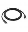 Cable usb tipo c apple 1.8m - macho - macho - negro