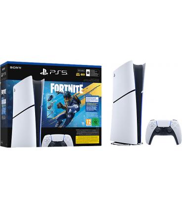 Consola ps5 sony playstation 5 digital chasis e + fortnite
