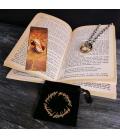 Pack regalo cinereplicas el señor de los anillos marcapaginas metal y anillo único
