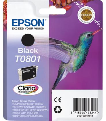 Cartucho de tinta negro para epson px810fw - c13t08074011