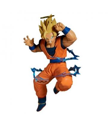 Figura banpresto dragon ball z match makers super saiyan 2 son goku 15cm