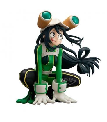 Figura banpresto my hero academia glitter & glamours tsuyu asui 14cm
