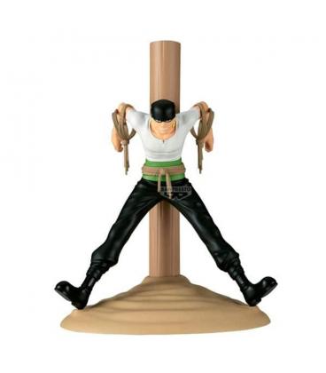 Figura banpresto one piece fl pirate hunter zoro 17cm