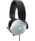 Auriculares gaming dell alienware aw520h luz lunar