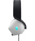Auriculares gaming dell alienware aw520h luz lunar
