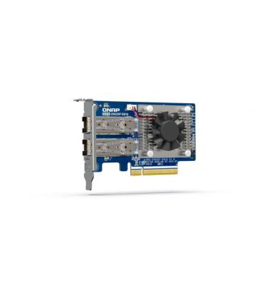 Tarjeta de red qnap qxg - 25g2sf - e810 2x sfp pci express 4.0