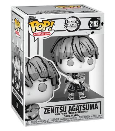 Funko pop animation demon slayer zenitsu (sumi - ink)
