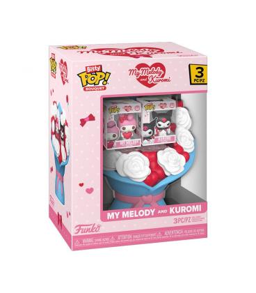Bitty pop bouquet sanrio valentines my melody & kuromi