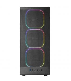 Caja ordenador mars gaming mcnebula atx argb cristal templado negro