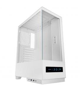 Caja ordenador mars gaming mcpulsarw atx cristal templado blanco